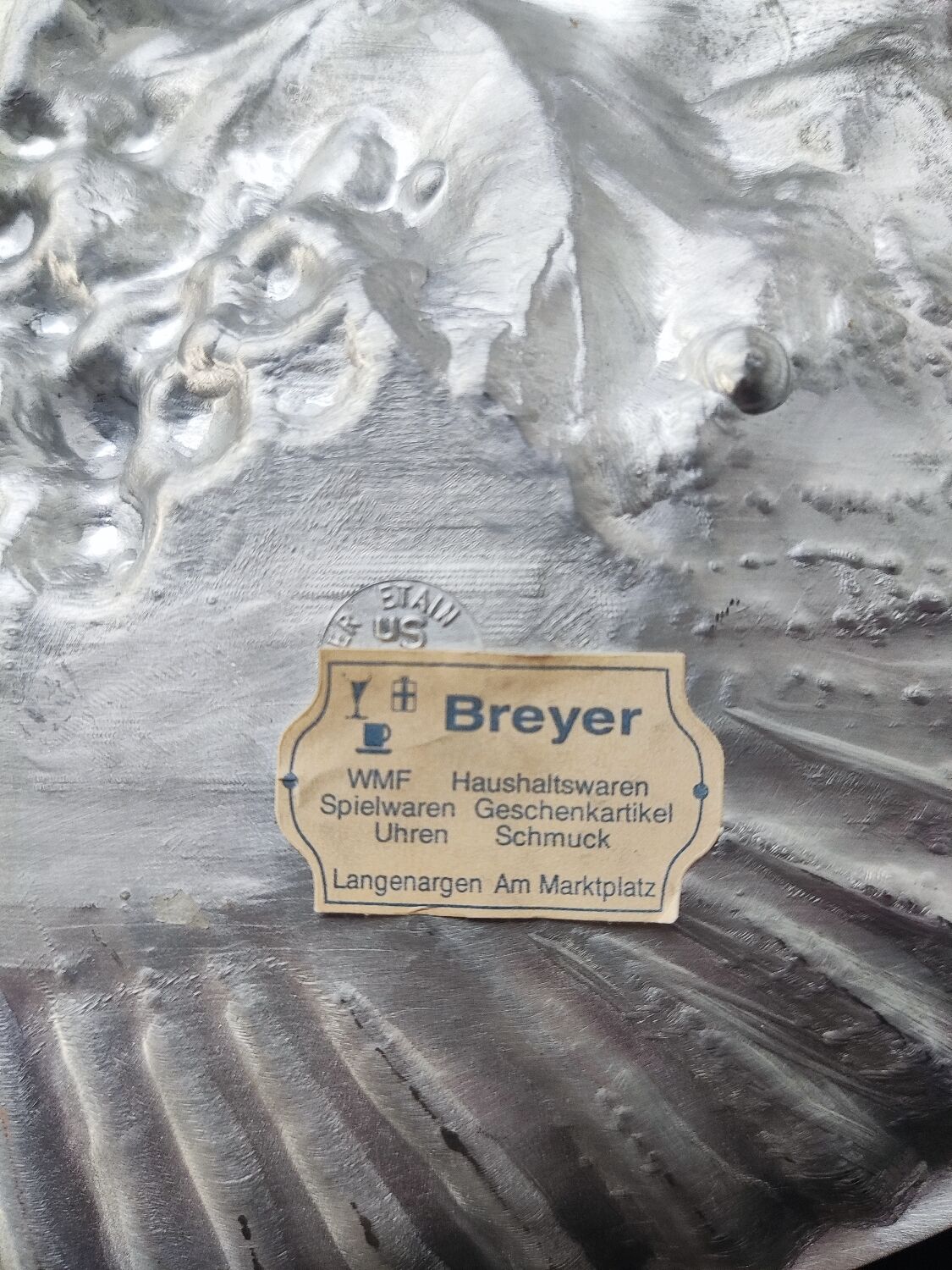 Breyer pewter catchall