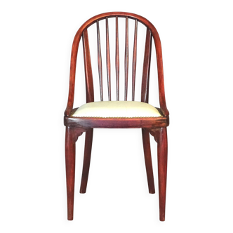 Chaise/fauteuil Thonet N°A846, 1928/30 ,par Otto Prutscher, assise cuir