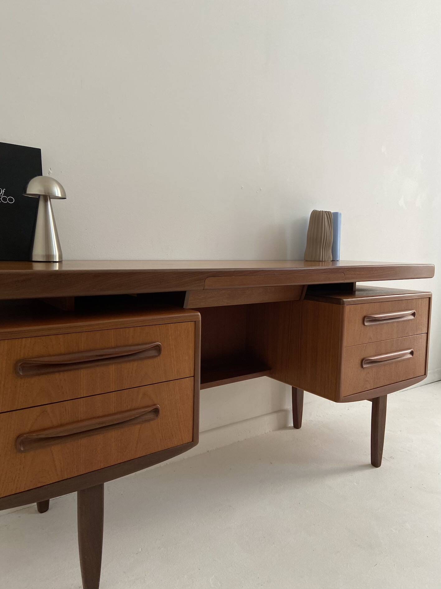 teak desk by Gplan