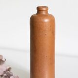 Vintage brown stoneware bottle