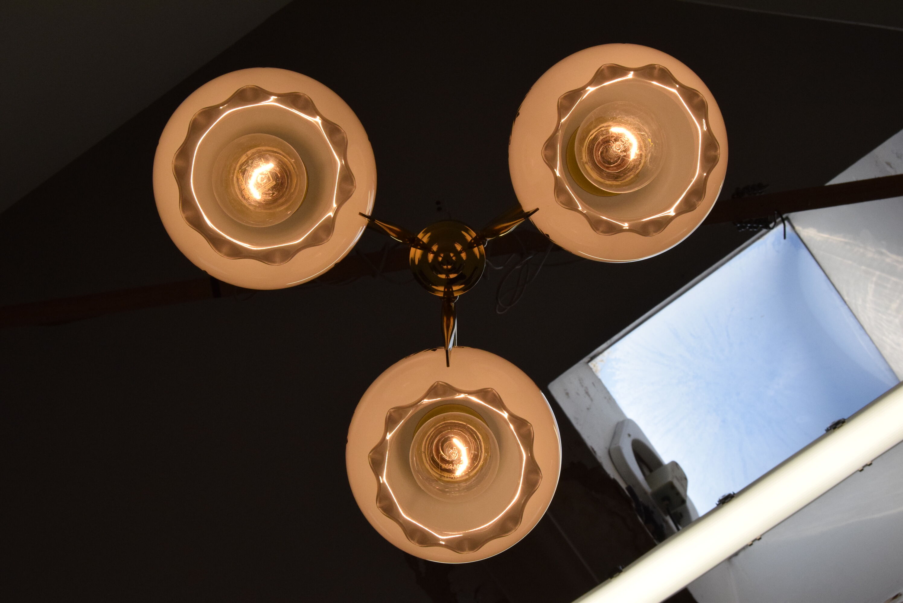 Vintage Designed Chandelier,circa 1990's.