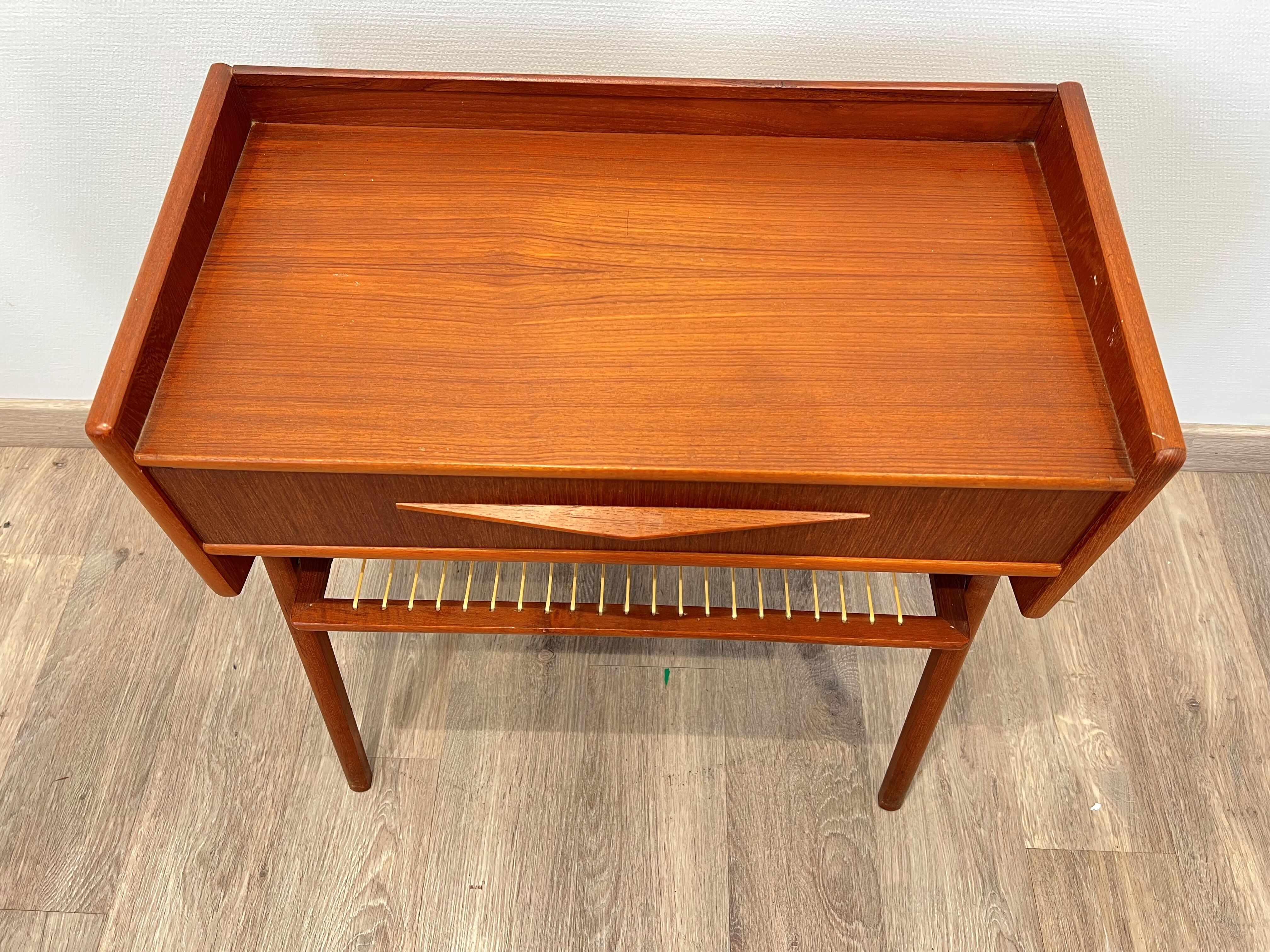 Scandinavian teak chest of drawers from Denmark.