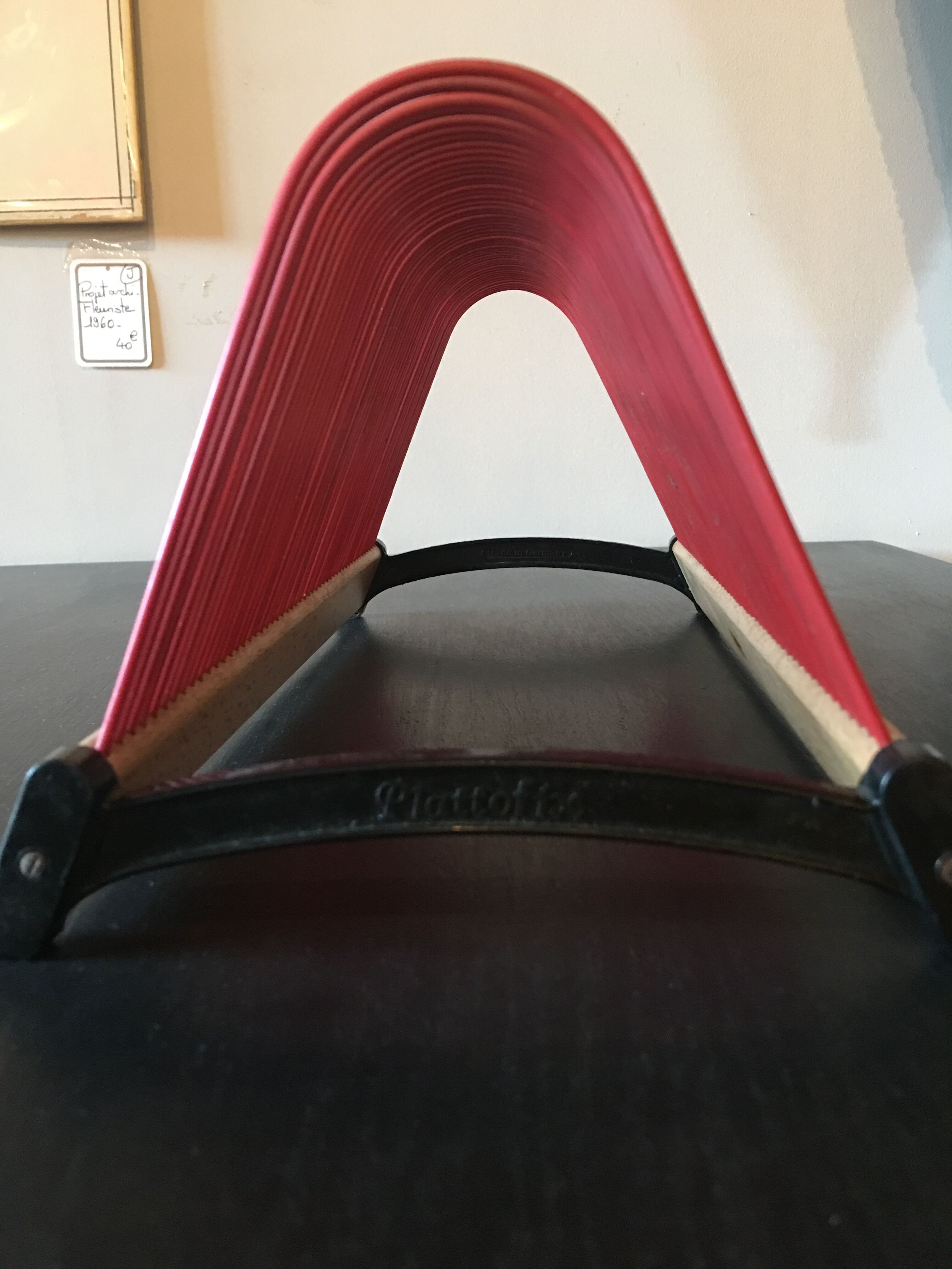 Vinyl holder plattofix 1950/60