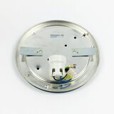 Pair of Geometric Glass Ceiling Lights from Limburg, Germany, 1970s