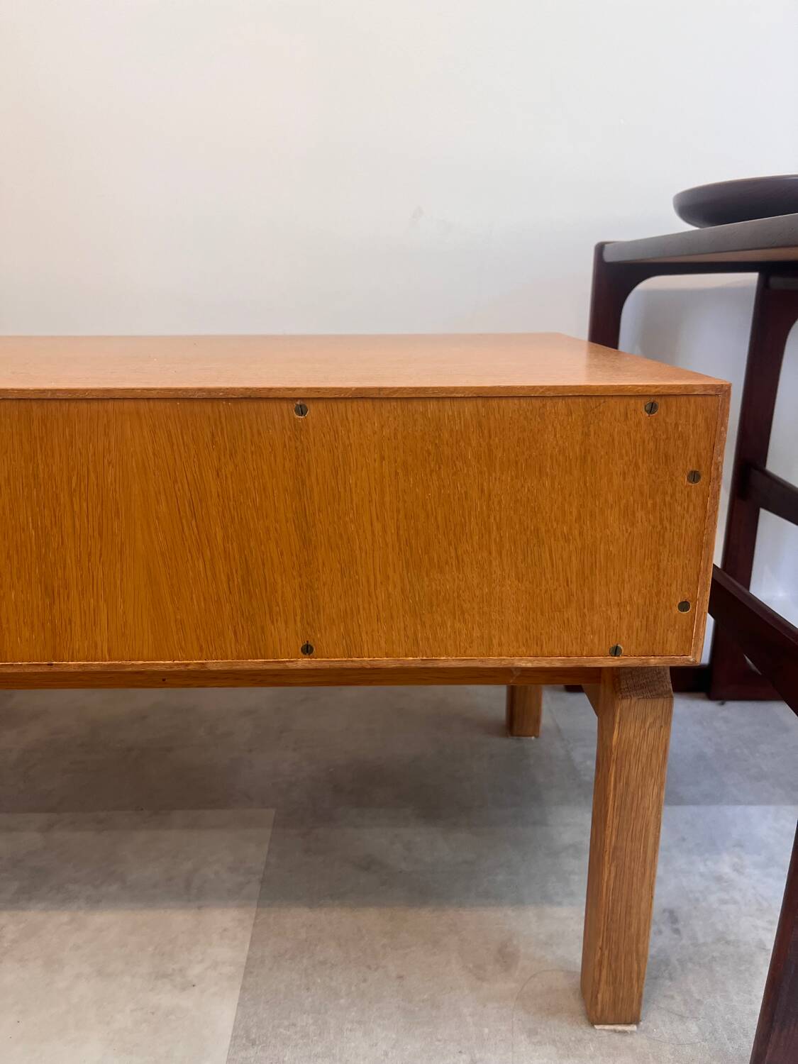 Light oak coffee table by marian grabinski ikea