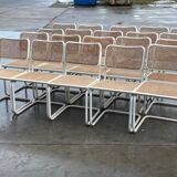 Set of 4 Cesca Model chairs by Marcel Breuer