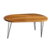 Table basse surf 1960 tripode pieds eiffel