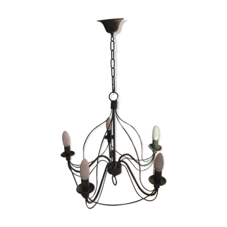 Metal chandelier