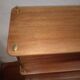 Small mahogany bookcase shelf
