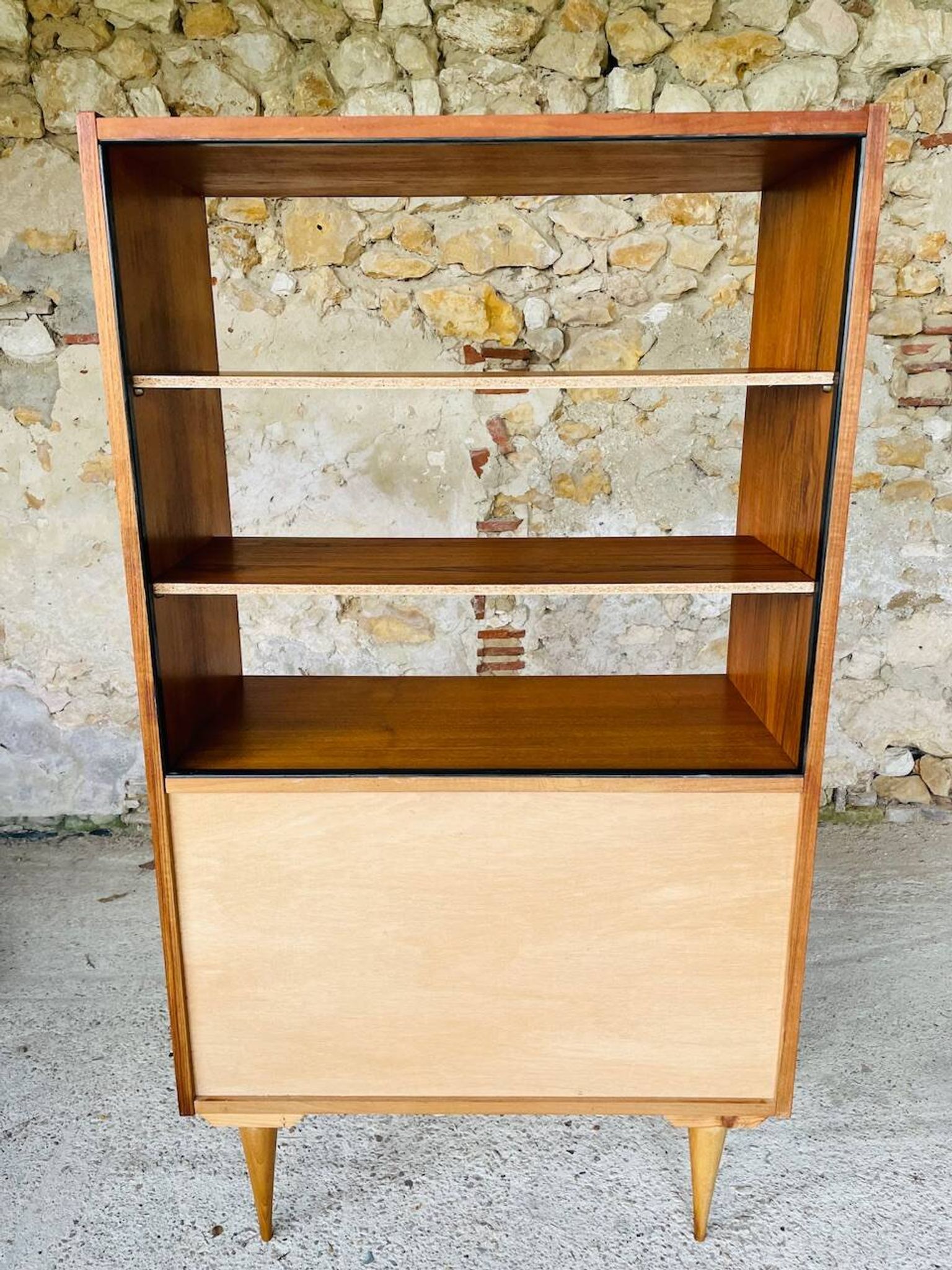 Vintage teak wall unit, circa 1960's