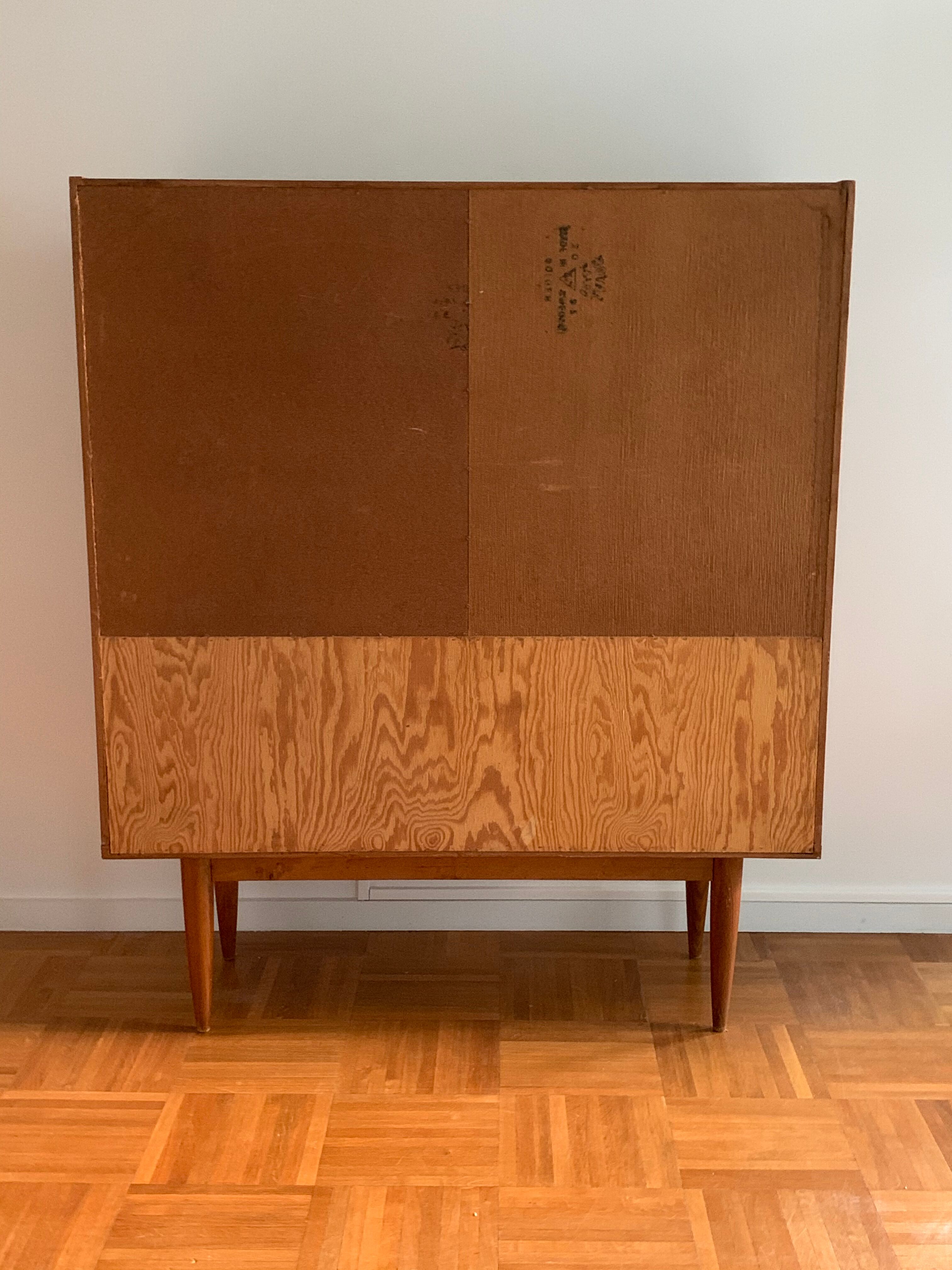 Scandinavian buffet in teak Royal board 1960