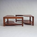 Wooden Yin Yang style coffee table