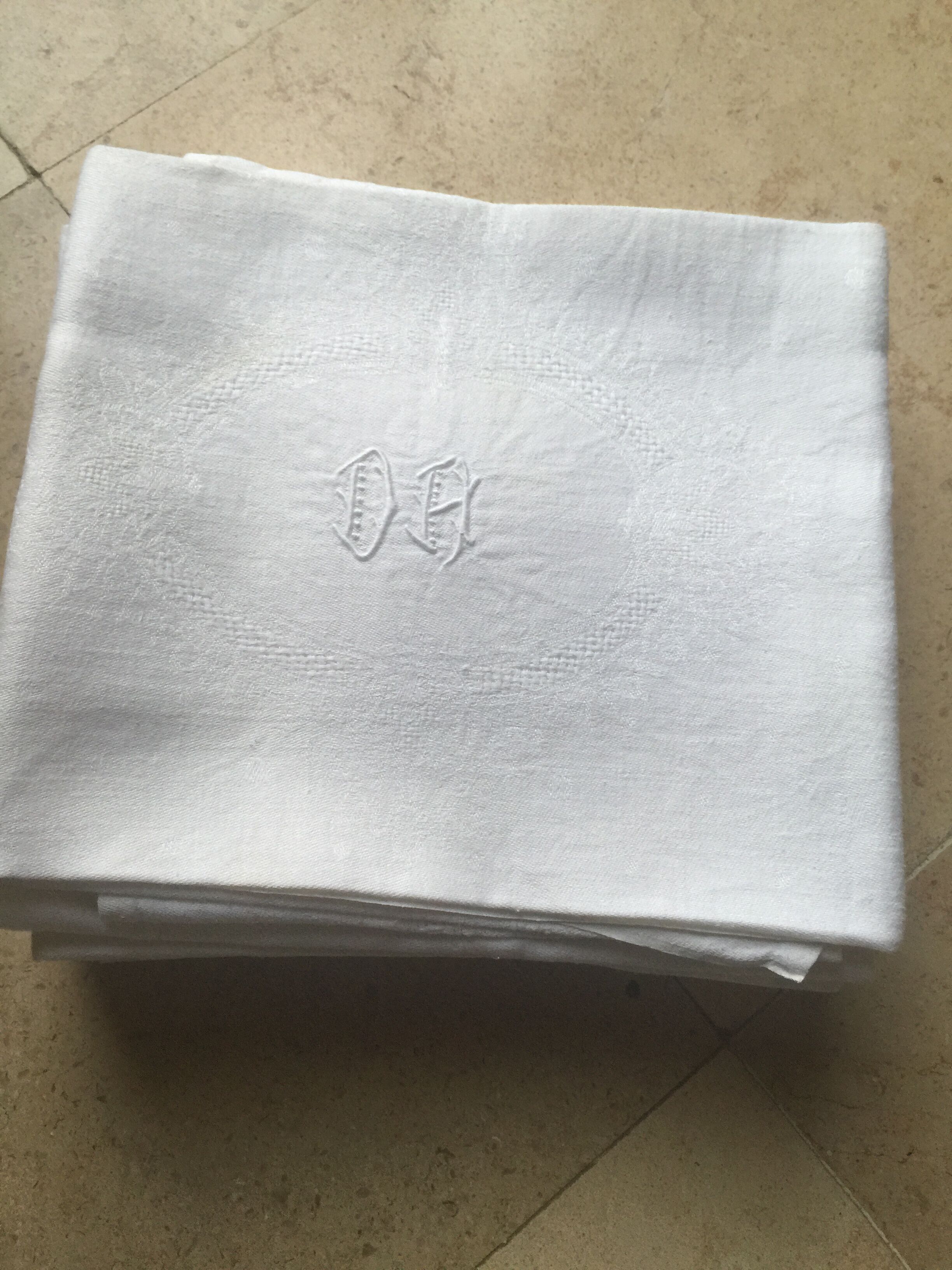 Lot of DA monogram towels