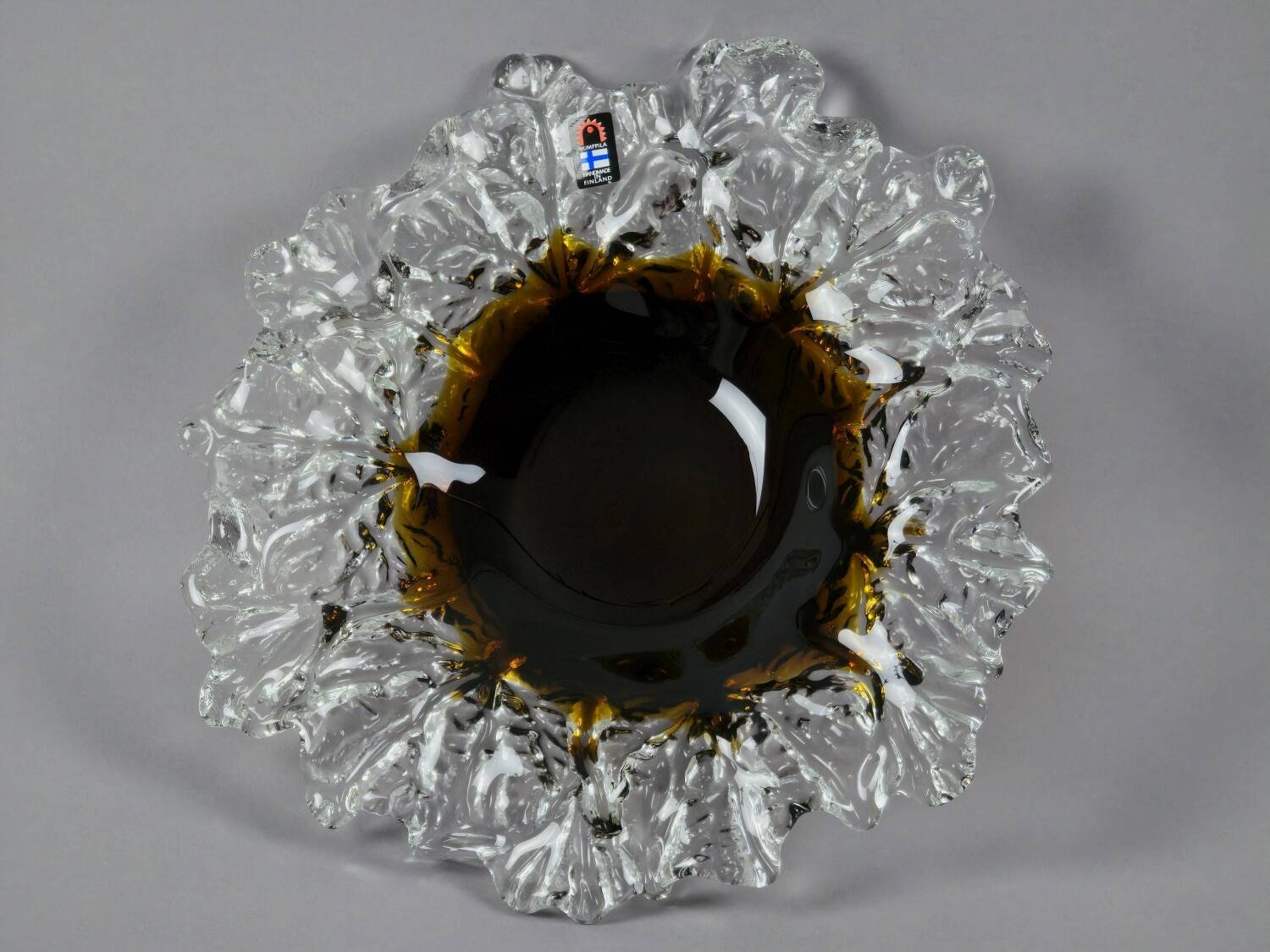 Vintage 1970s Humppila Kasvimaalla Bowl By Pertti Santalahti
