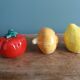 salt shaker pepper slushie tomato onion lemon