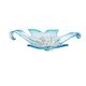 Postmodern Sommerso Murano glass fruit bowl from Mandruzzato, Italy, 1950