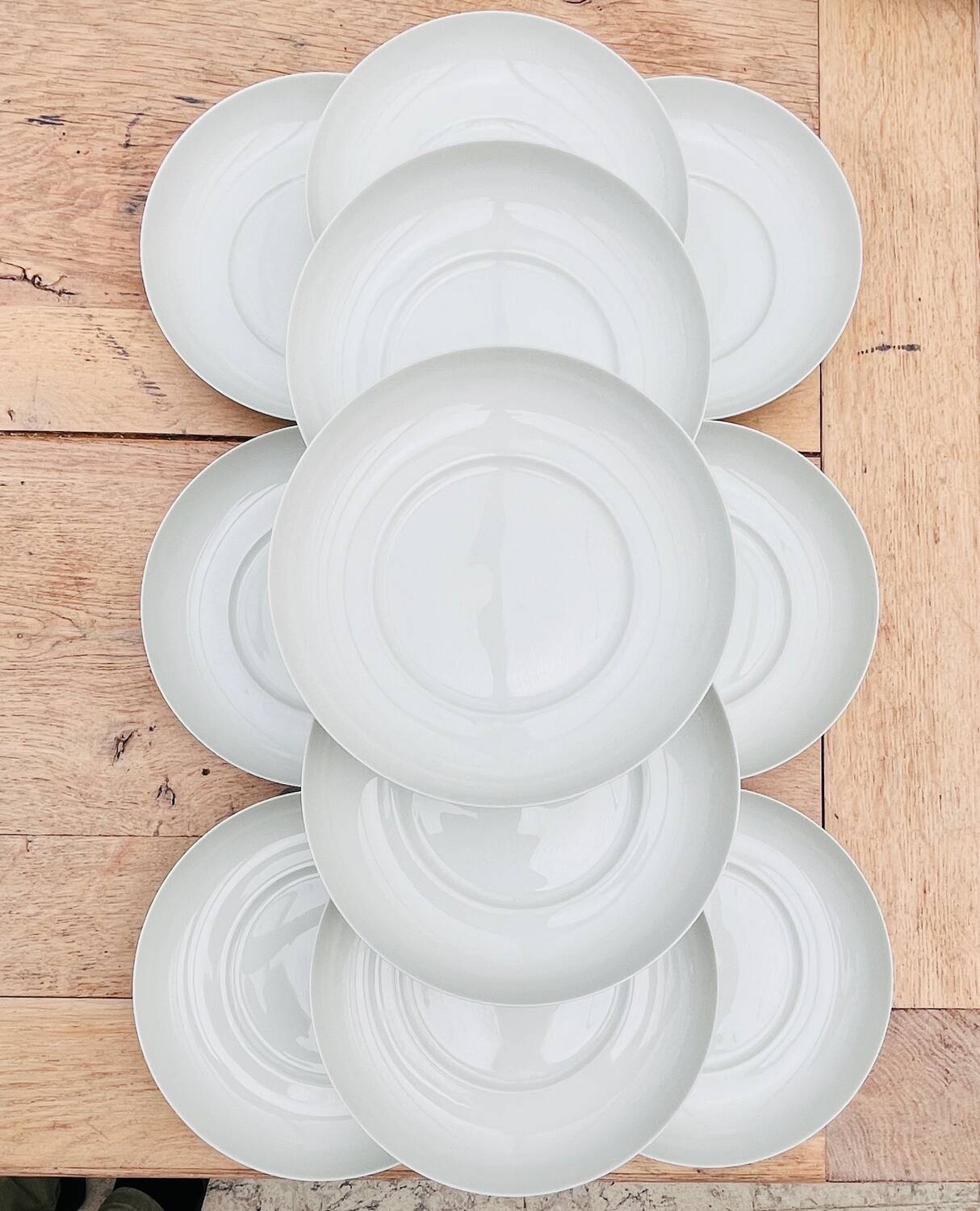Set of Royal Limoges Epsilon deep plates