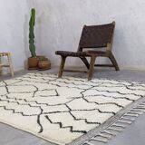 Moroccan Berber wool rug 240 x 150 Cm