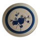 Rare Gien plate, Guy pattern – hand-painted blue decoration – late 19th century