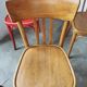 Lot de 6 chaises bistrot vintage