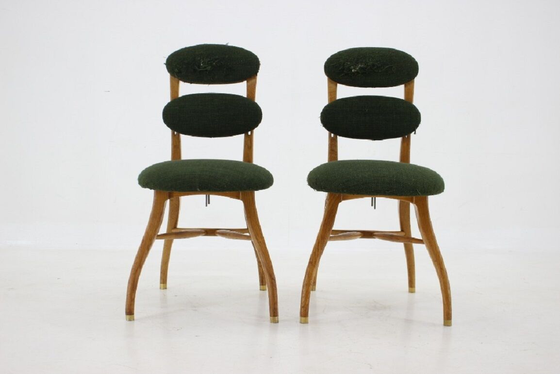 Paire de chaise Musicale de Vilhelm Lauritzen, Danemark