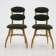 Paire de chaise Musicale de Vilhelm Lauritzen, Danemark