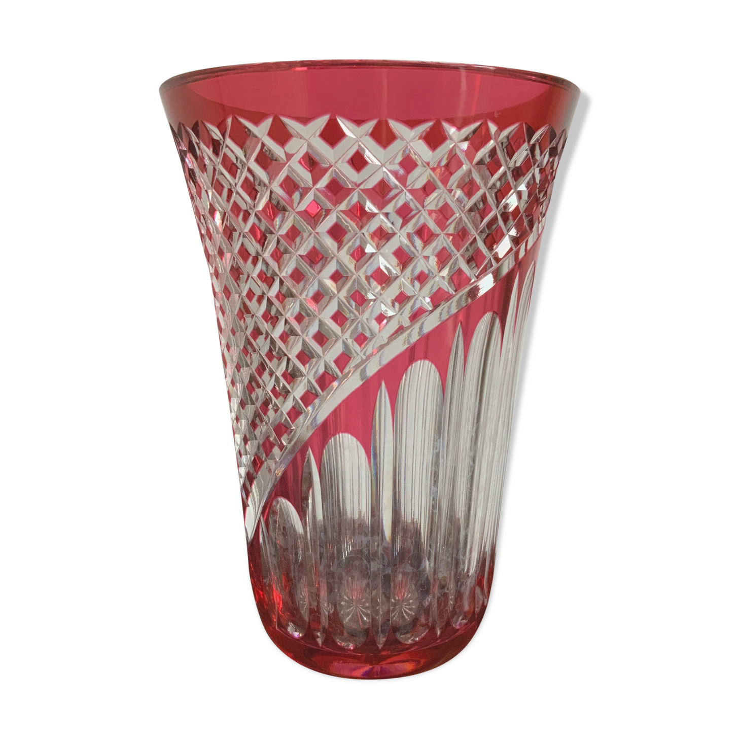 Lorraine crystal vase