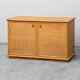 Bamboo and rattan sideboard 1970s vintage modernism