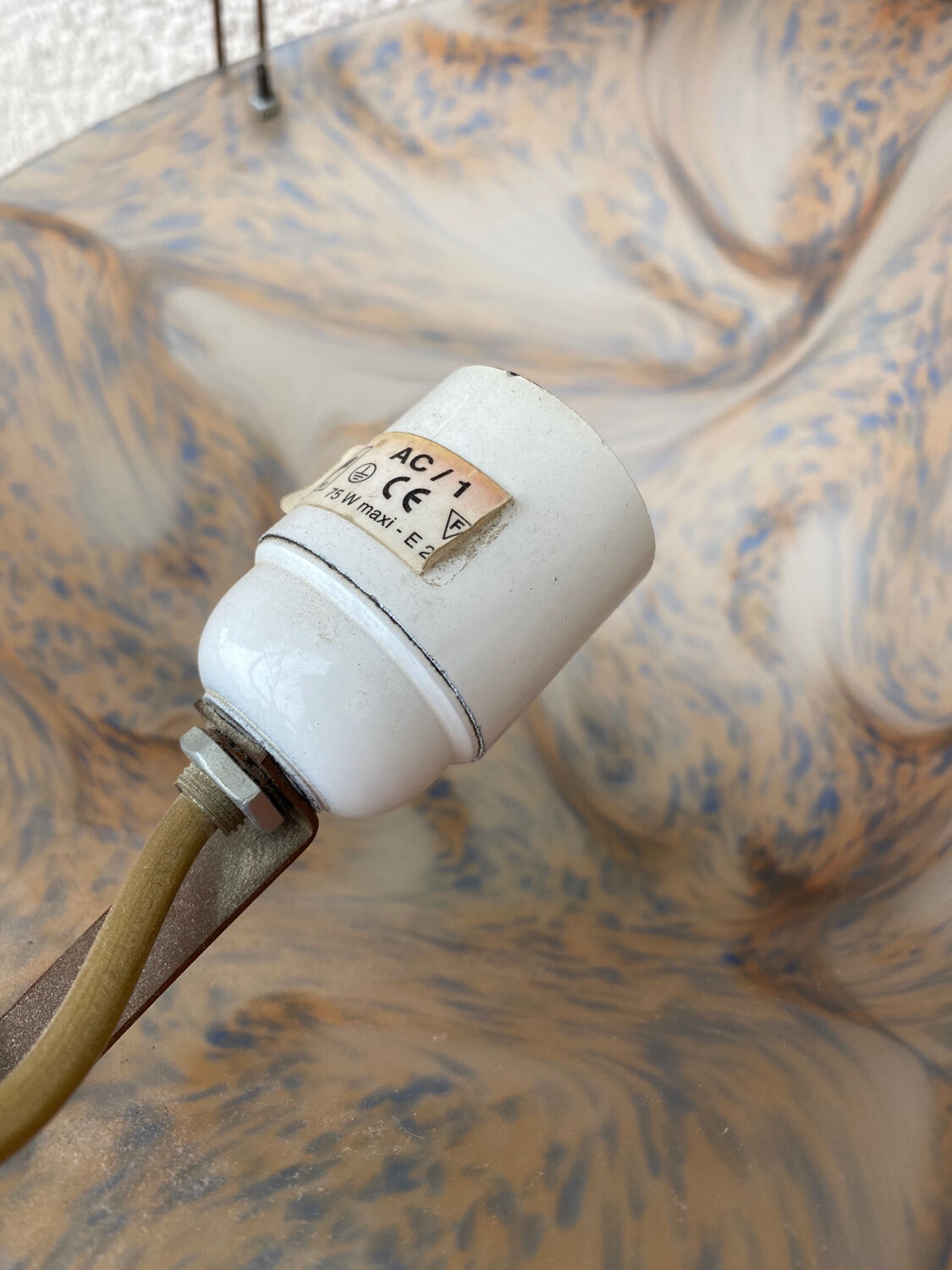 Art deco pendant lamp