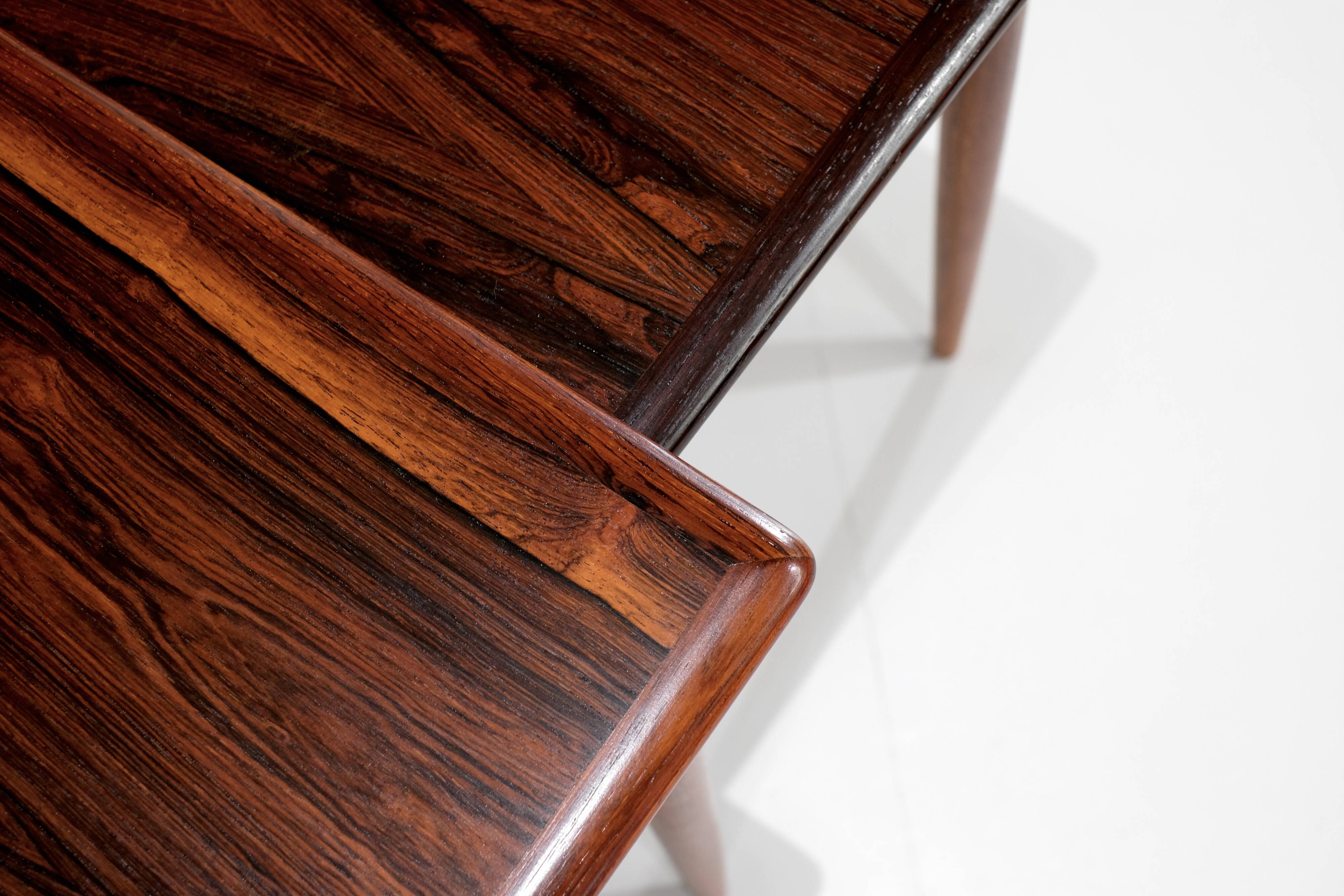 Side tables by Kai Kristiansen for Skovmand & Andersen Denmark 1960