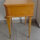 Table d'appoint chevet bout de canapé en bois clair style art déco