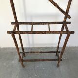 Bamboo coat rack cloakroom
