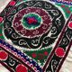 Vintage hand-embroidered tablecloth 117x127 cm
