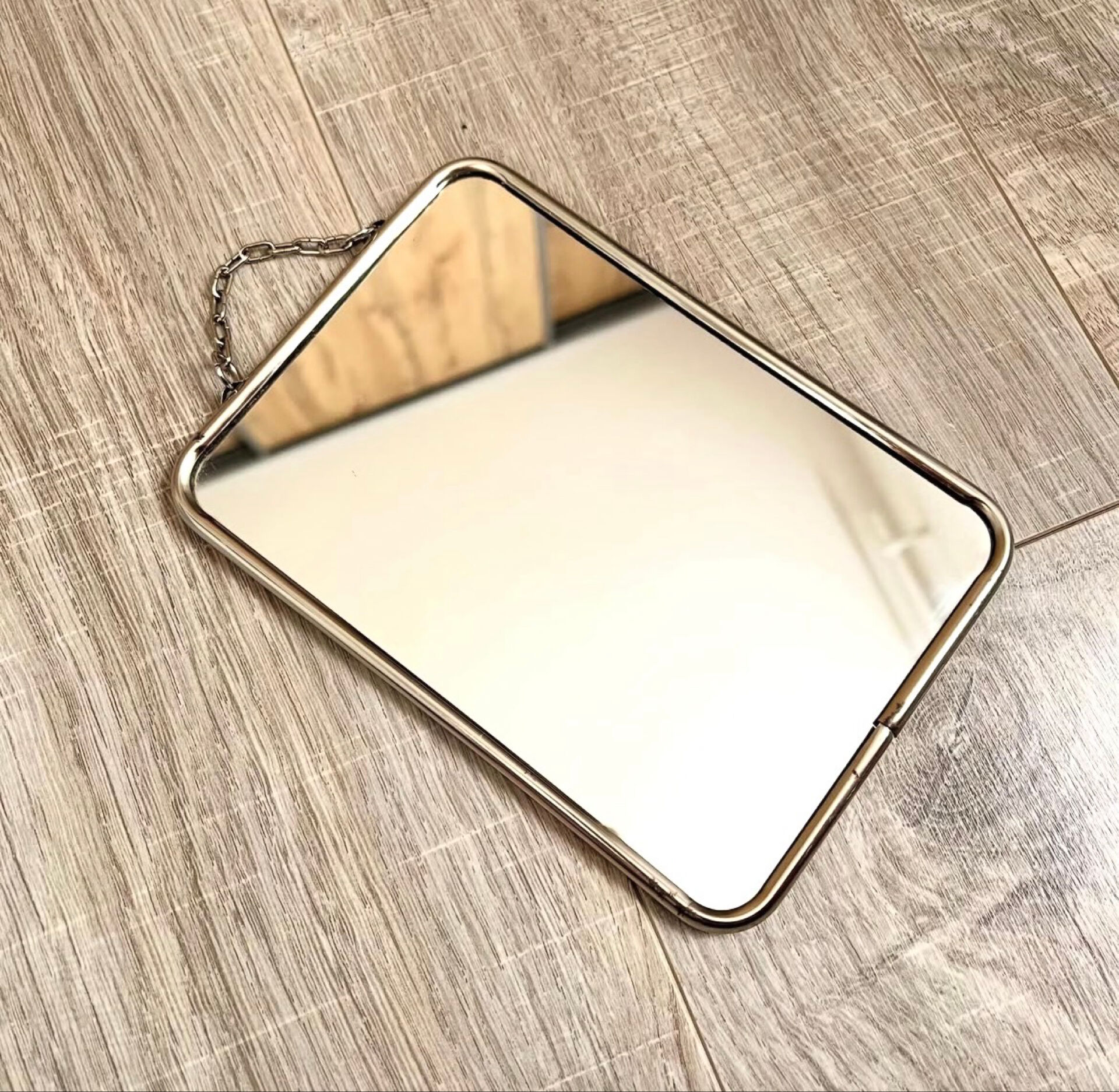 Vintage barber mirror