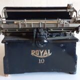 Old Royal 10 typewriter - model USA 1930