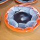 Vallauris orange cheese set