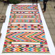 Tapis xxl vintage fait à la main algérien berbère ethnique bohème antique tapis surface tapis 399x217