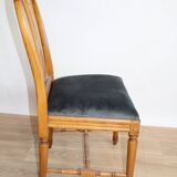 4 Vintage Scandinavian Gustavian Style Chairs Sweden