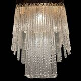 Murano Glass Rod Ceiling Light Flushmount