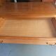Antique wooden commode in Scandinavian style