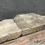Three medieval stones entirely carved on the edge