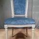 Chaise  tapissée style Louis XVI