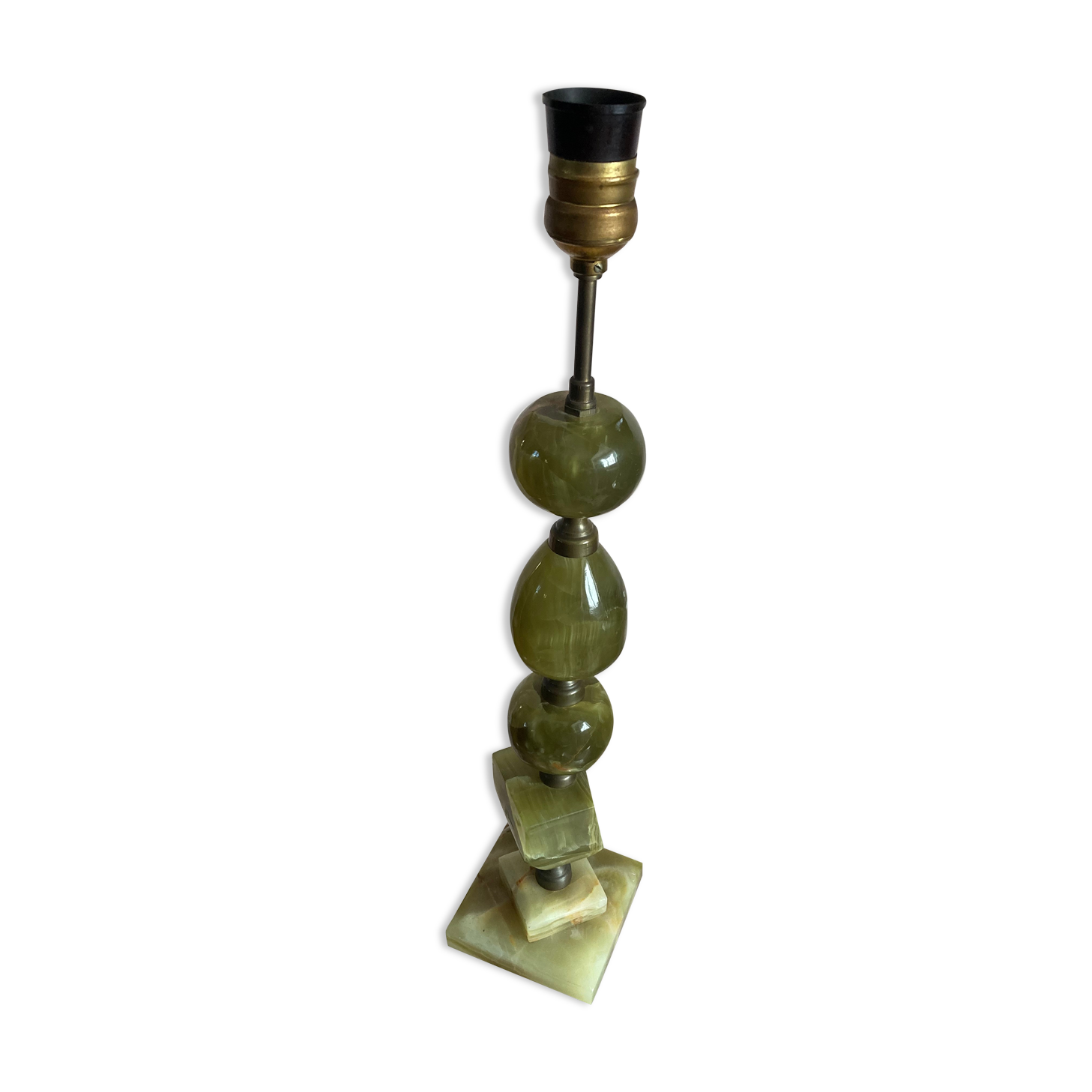 Onyx lamp foot