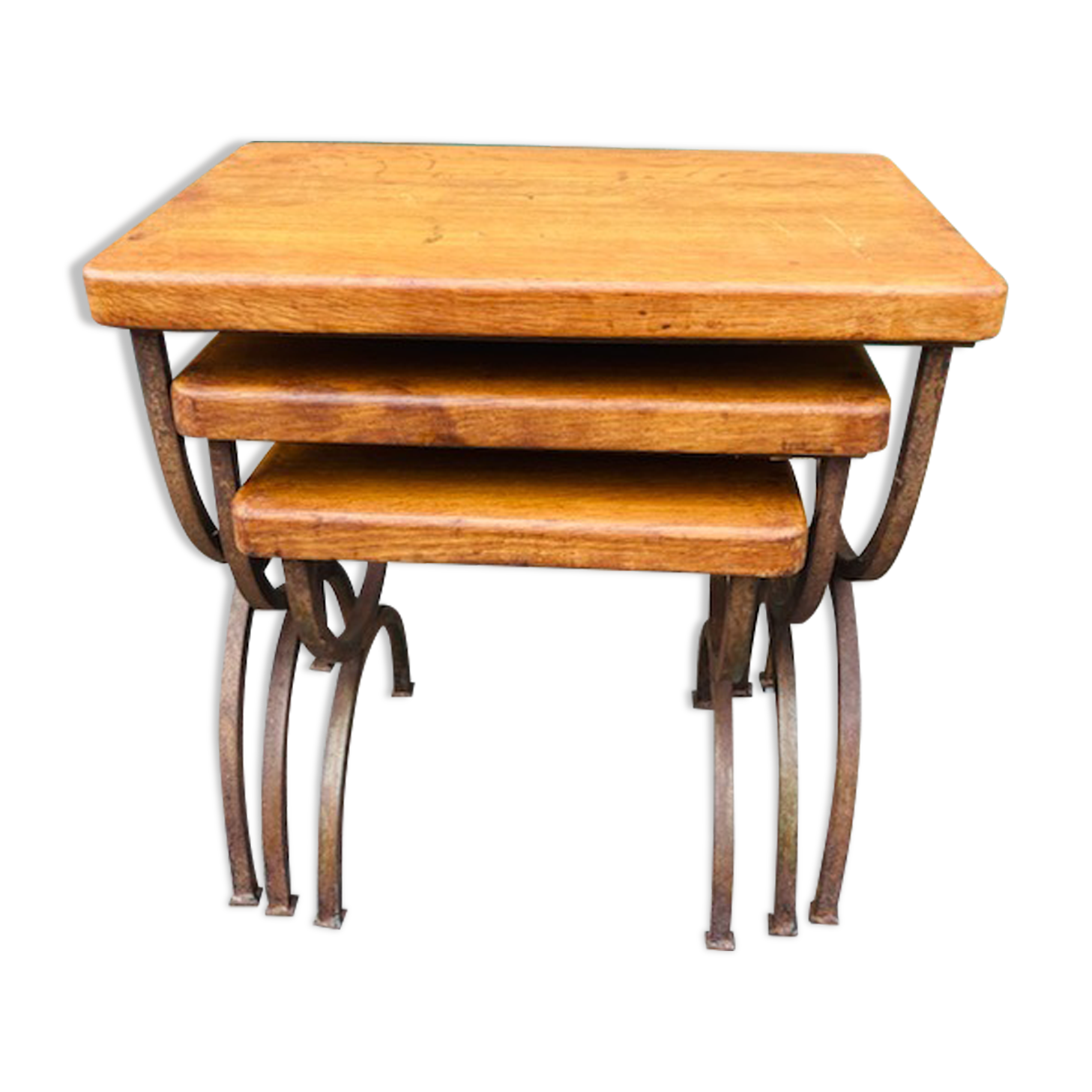 Vintage pull-out tables