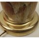 Lamp foot in alabaster and metal 31cm