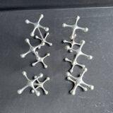 6 Christofle knife holders Atonium model