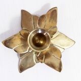 Vintage brass candle holder