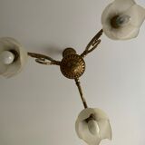 Ceiling chandelier 3 bulbs
