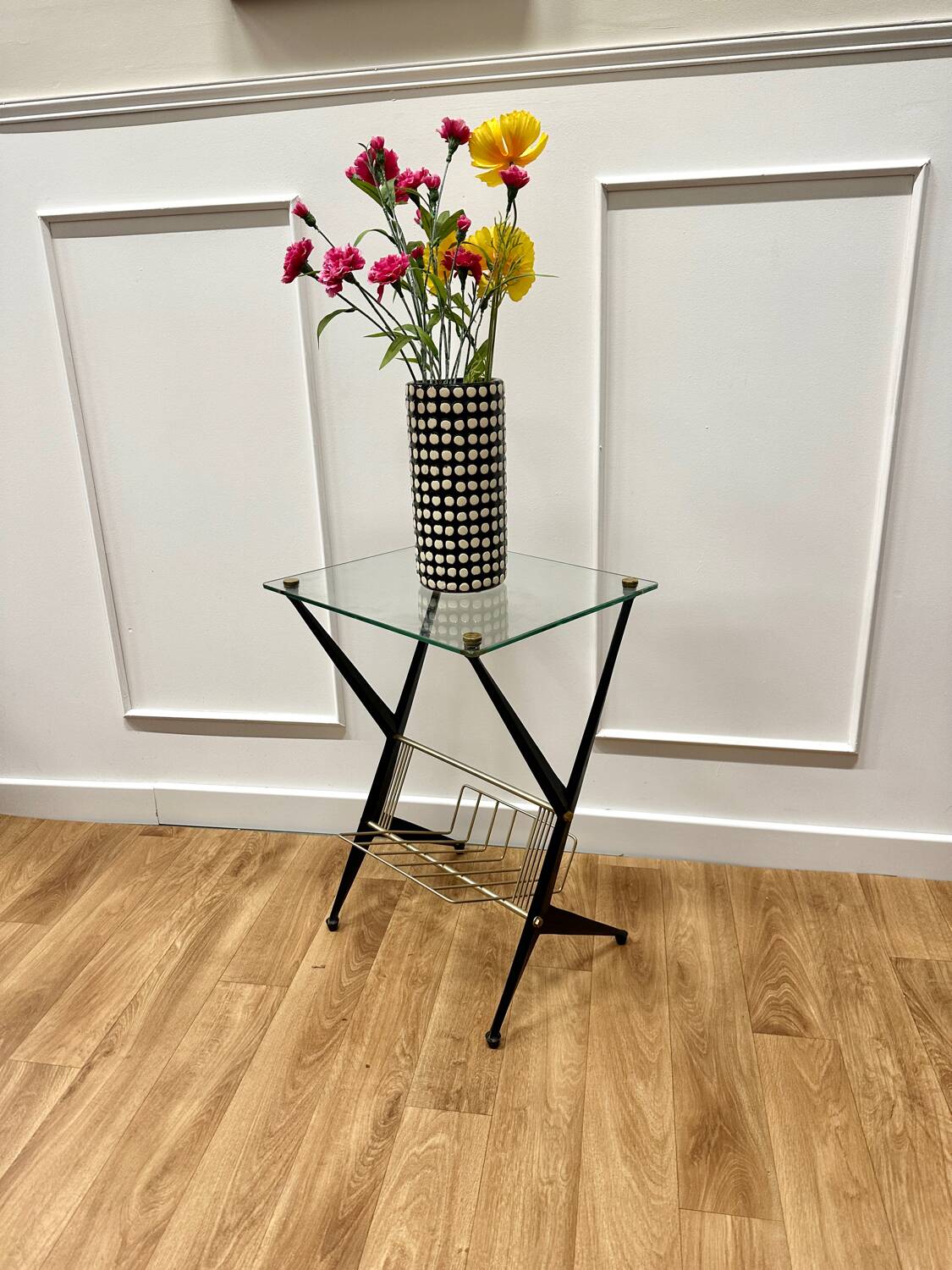 Angelo Ostuni Magazine Rack Table