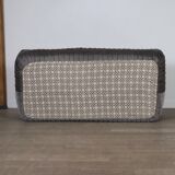 Canapé trois places original Cinna Sandra en velours par Annie Hieronimus, France années 1970